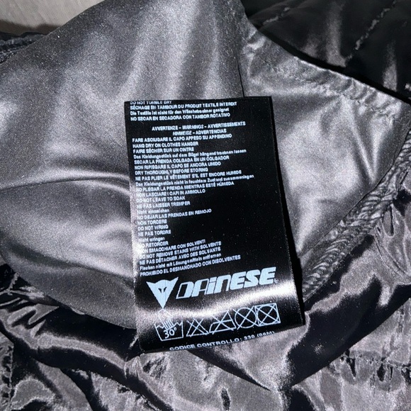 Vespa Black Quilted Vest Size 56 (US L-XL) - Picture 6 of 7